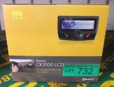 Parrot CK3100 LCD Bluetooth Hands-Free Car System