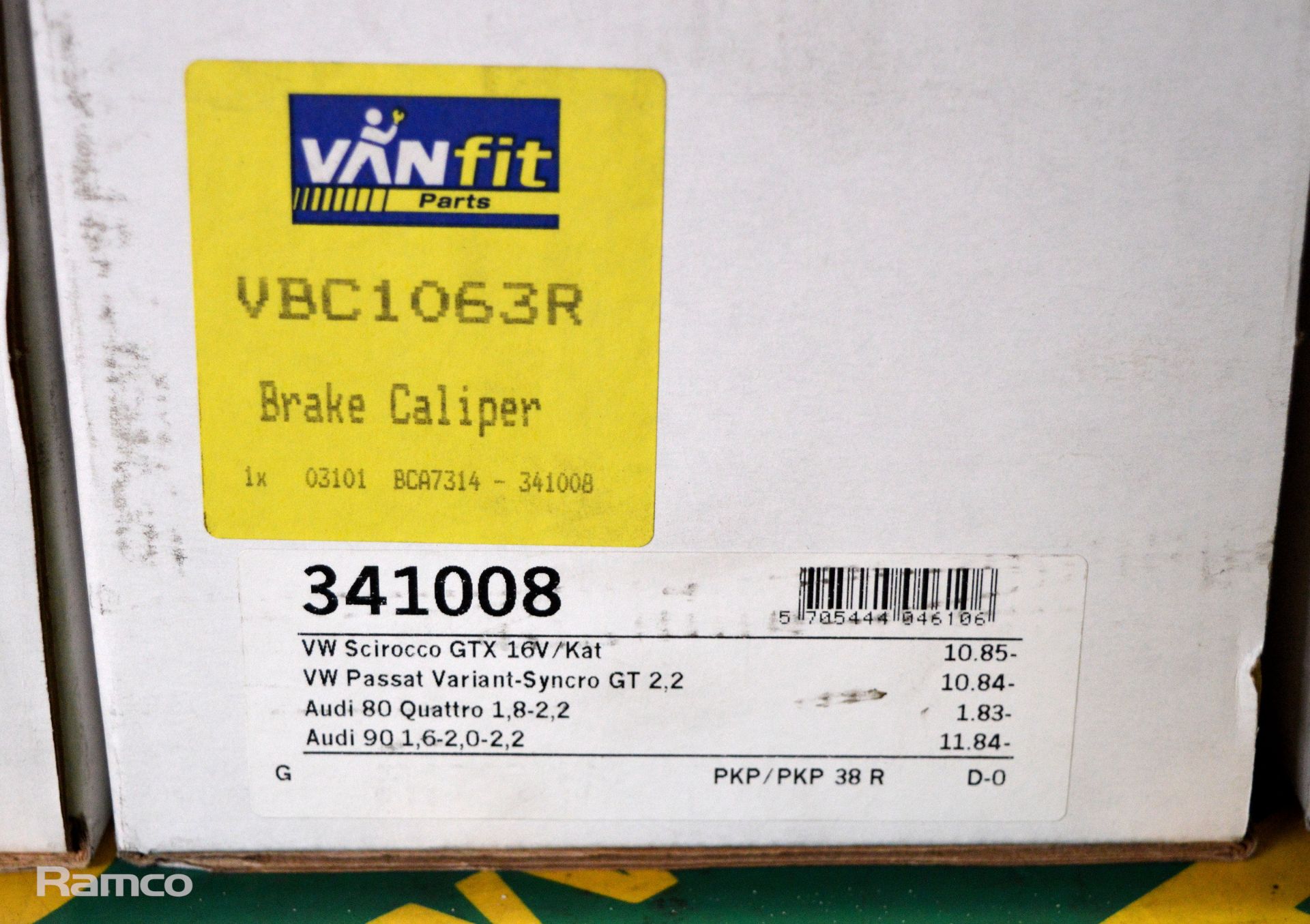 4x Van fit VBC1063R Brake calipers - Image 4 of 4