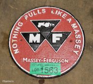 Massey ferguson cast sign
