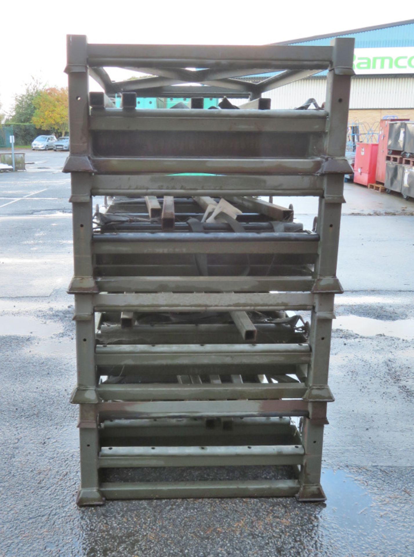 Loading Stillage with Straps, Posts & Top - 6 Foot x 3 Foot - Image 12 of 12