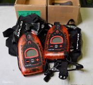 2x Arva A.D.vanced Avalanche Transceivers - 457kHz