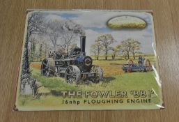 Metal Wall Sign 400mm x 300mm - The Fowler BBI