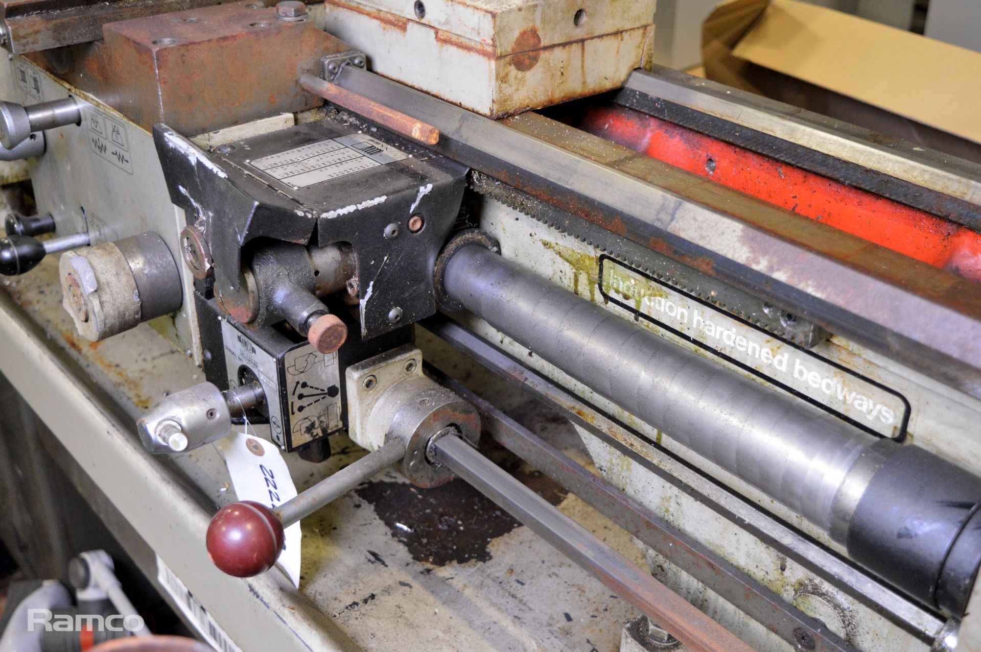 Harrison 13x25 Straight Bed Lathe - AS SPARES OR REPAIRS - Image 8 of 15