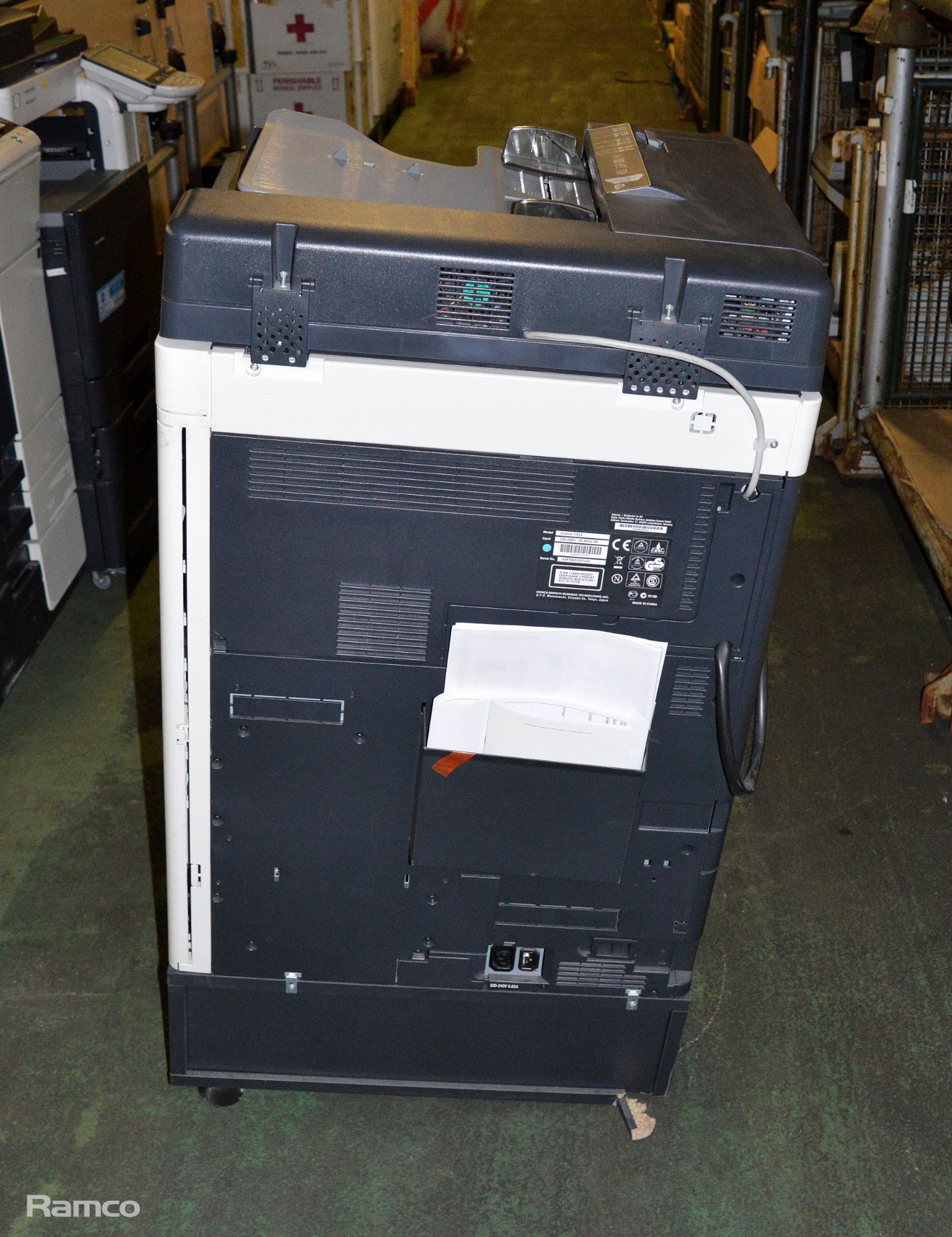 Konica Minolta Bizhub C224 Photocopier - L 650mm x W 700mm x H 1150mm - Image 6 of 6