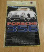 Metal Wall Sign 400mm x 300mm - Porsche 356