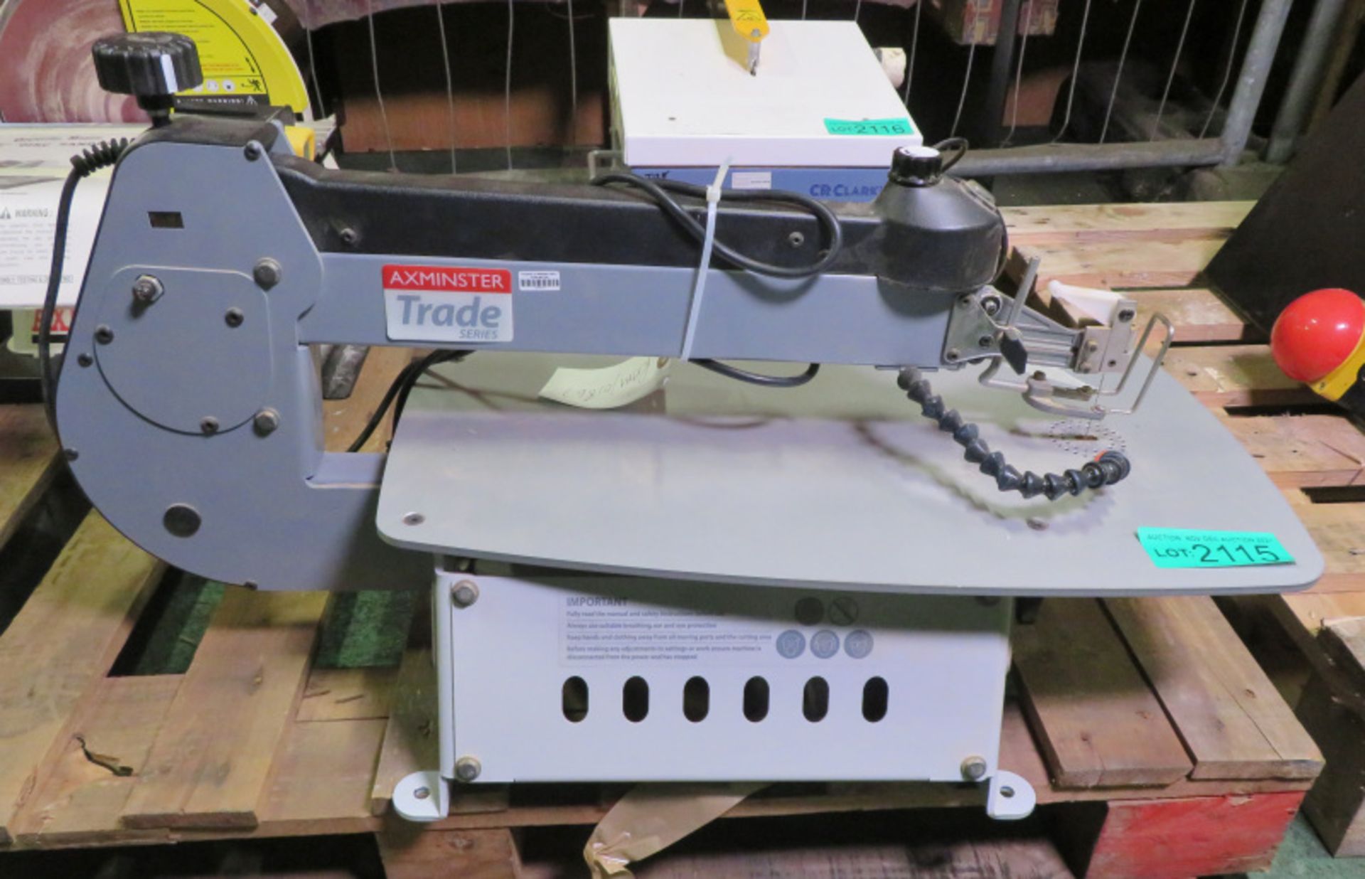 Axminster Trade Series EX-21 Scroll Saw - 230v - 320W - 29.5kg - Serial No. - 211110617