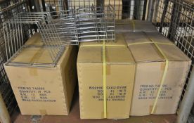 50x TSI Stainless Chopping Board Racks