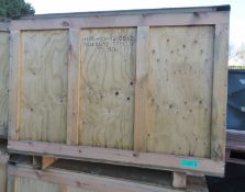 Wooden Shipping Crate L 1400mm x D 1100mnm x H 1050mm