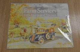 Metal Wall Sign 400mm x 300mm - Farm Services