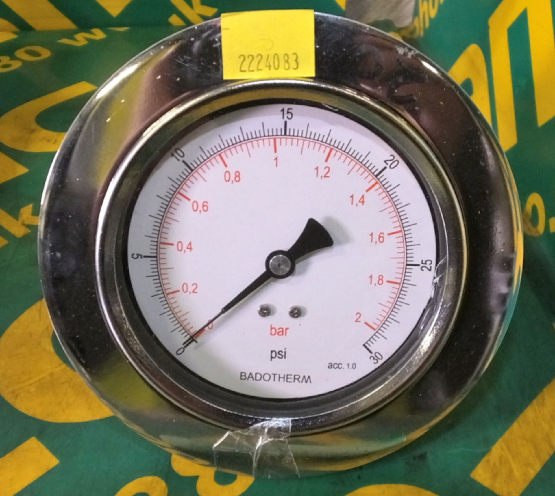 Badotherm Gauge Pressure Bar 0-2 PSI 0-30 - Image 2 of 3
