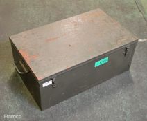 Small Metal Storage Box - L650mm x W390mm xH 260mm