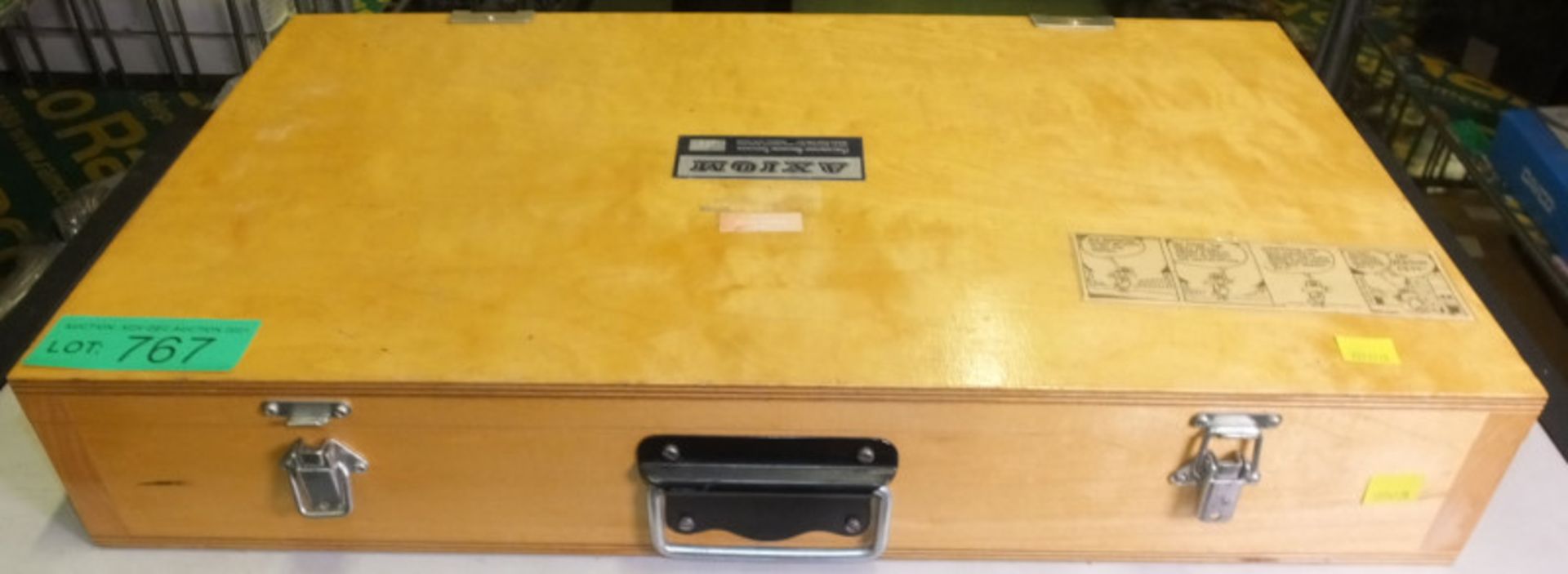 Axiom Precision Measuring Tool In a Wooden Case - Image 3 of 3