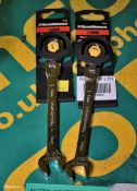 2x Gearwrench 13mm Flex Ratcheting Wrenches