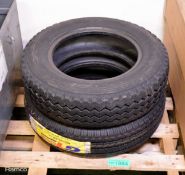 2x Van tyres - 175 x 80 x 14C