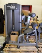 Life FItness Back Extension gym station - damage to 1 upright see pictures