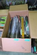 Vehicle wiper blades - 17 - 28 inch - approx 140 - various makes