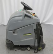 Karcher Professional B40 RS ride on - Hour run 167.1 - With key and runs
