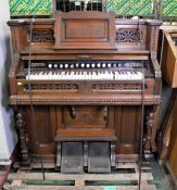 Miller Carved Musical Organ - IN NEED OF REPAIR