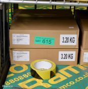 Hazard warning tape - 12 per box - 2 boxes