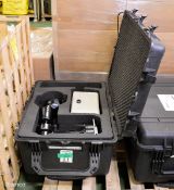 Black Metal Mick Analogue Camera With Control Box in Peli 1630 Case