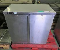 Osborne 250E Stainless steel 2-Door Refrigerator L 900mm x W 560mm x H900mm