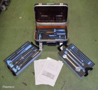 Toolbox with various tools