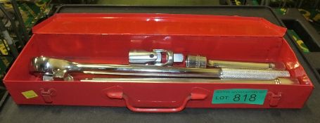 Gleave 3/4 Ratchet & Bar Set In A Case