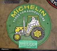 Michelin agriculture cast sign