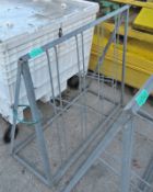 Galvanised 4 rack bike stand