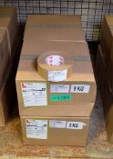 Scapa tape 3302 - Pro - Cloth adhesive tape - 50mm x 50M - Tan - 16 per box - 4 boxes