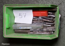 Drill bits / reamers - various sizes