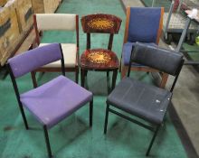 Various chairs