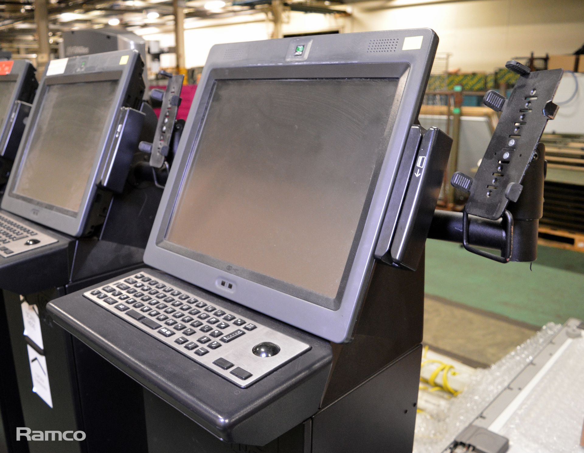 2x NCR Digital Shop Touchscreen Consoles - L 600mm x W 540mm x H 1400mm - Image 2 of 4