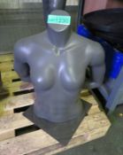 Mannequin - Female Grey Top Body Section