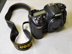 Nikon D300 camera body, no accessories