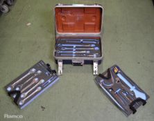 Toolbox with various tools