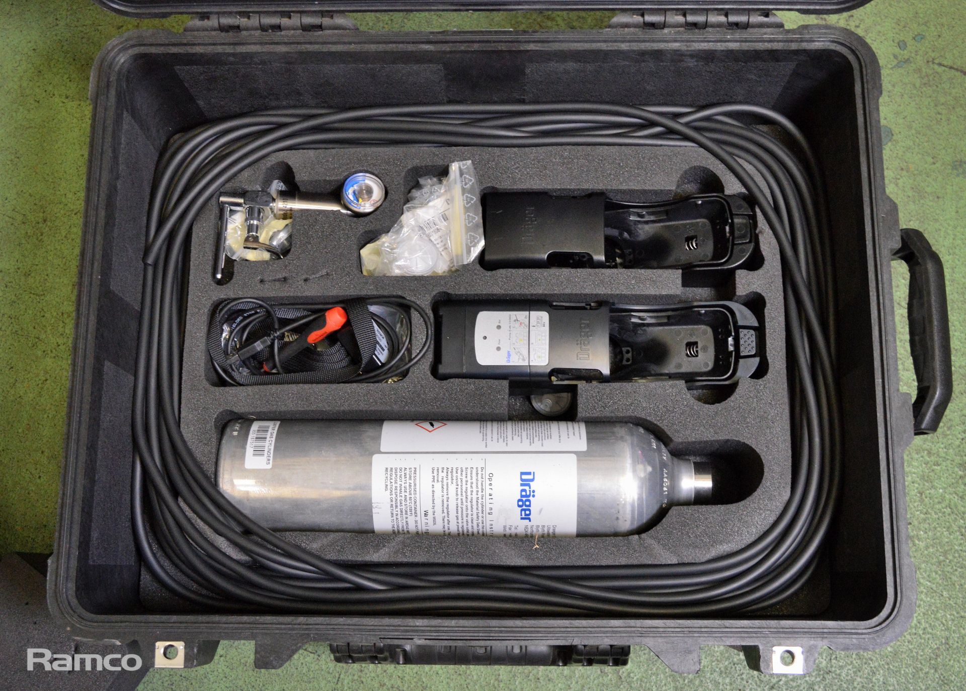 Drager Gas Monitor System In Peli 1560 Case - AS SPARES OR REPAIRS - Image 7 of 12