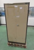 2x 2 Door Metal Cabinets - L900 x W450 x H1830mm