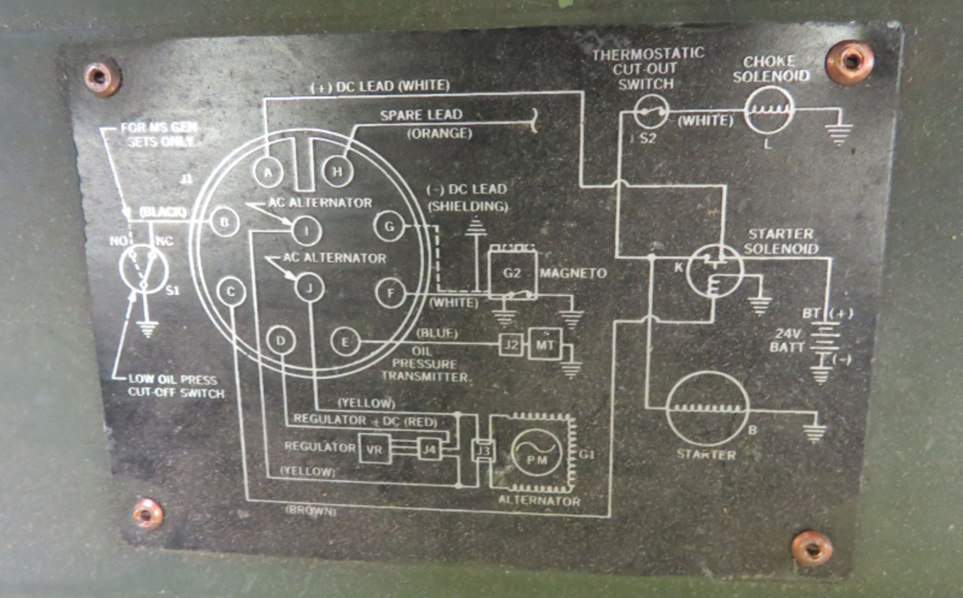 Engine gasoline 20HP military standard model 4A084-2 - 2805-872-5972 - Image 8 of 9