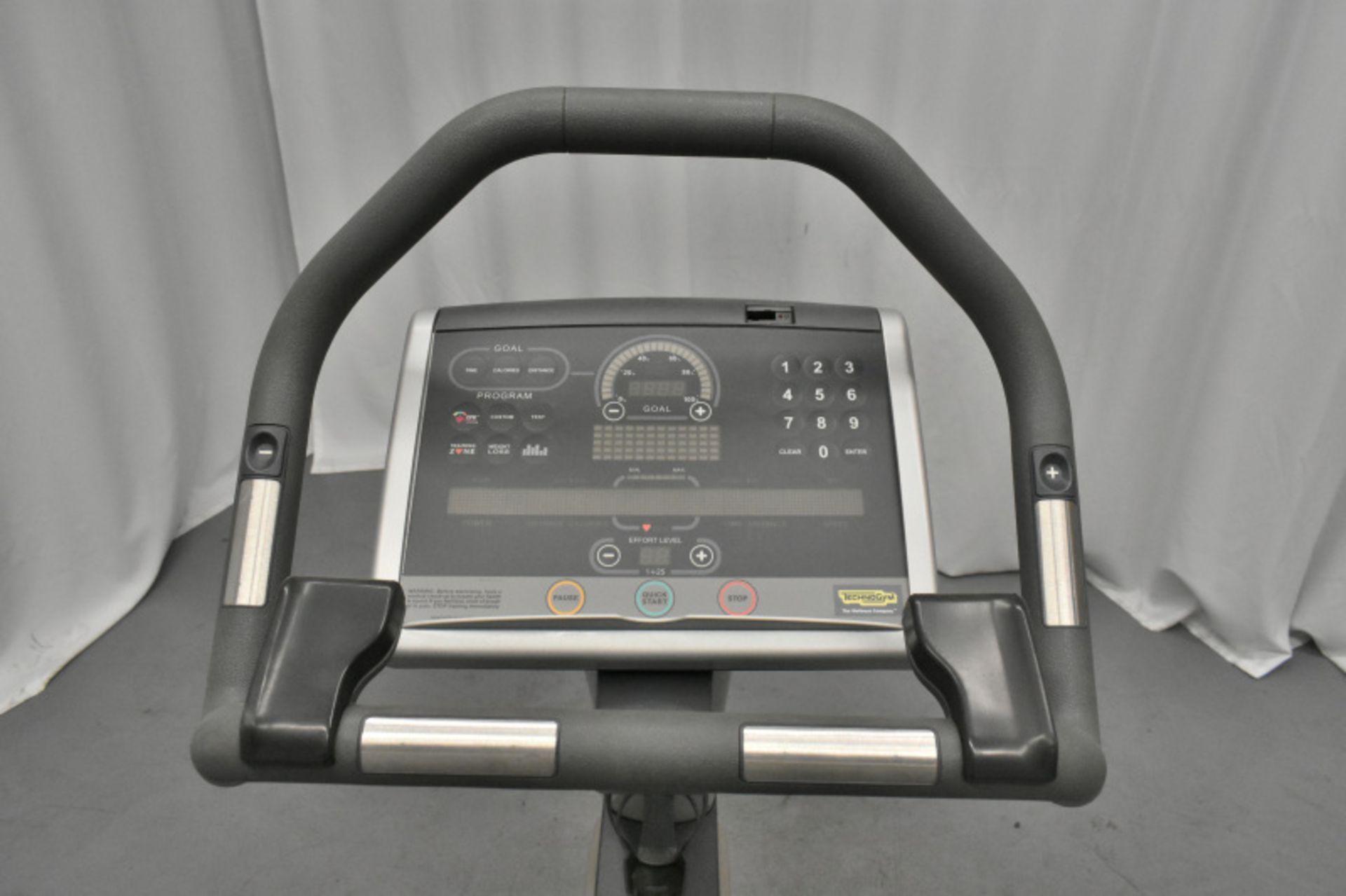 Technogym Exercise Bike - Please check pictures for overall condition - Image 5 of 12