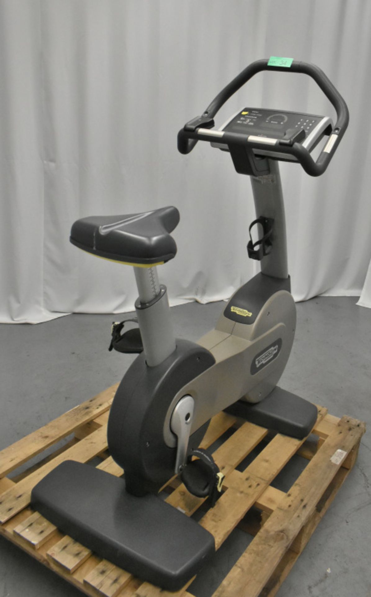 Technogym Exercise Bike - Please check pictures for overall condition - Image 3 of 6