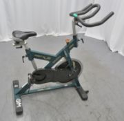 Instyle V850 Aerobike Spinbike - green - Please check pictures for overall condition