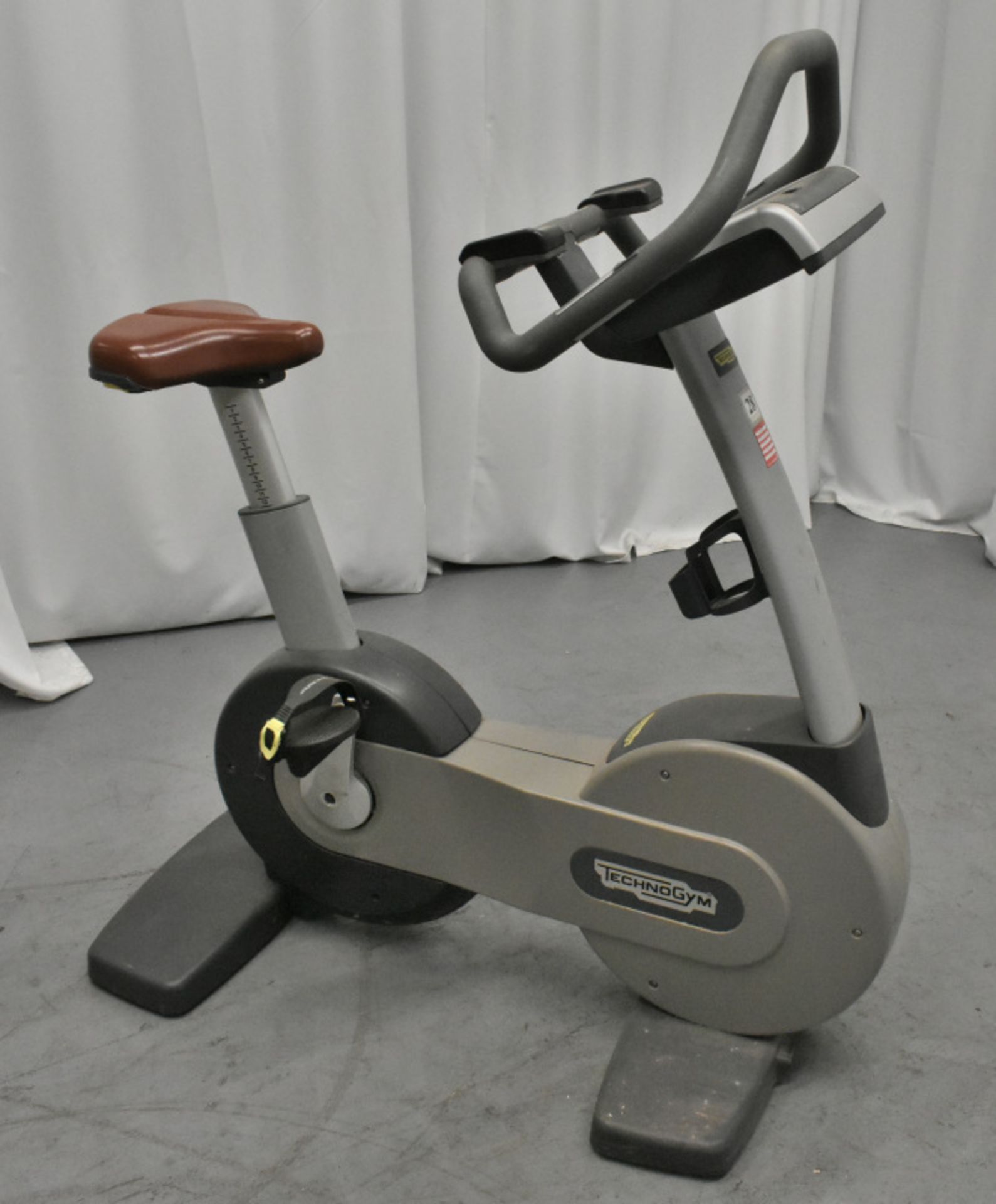 Technogym Exercise Bike - Please check pictures for overall condition - Image 9 of 10