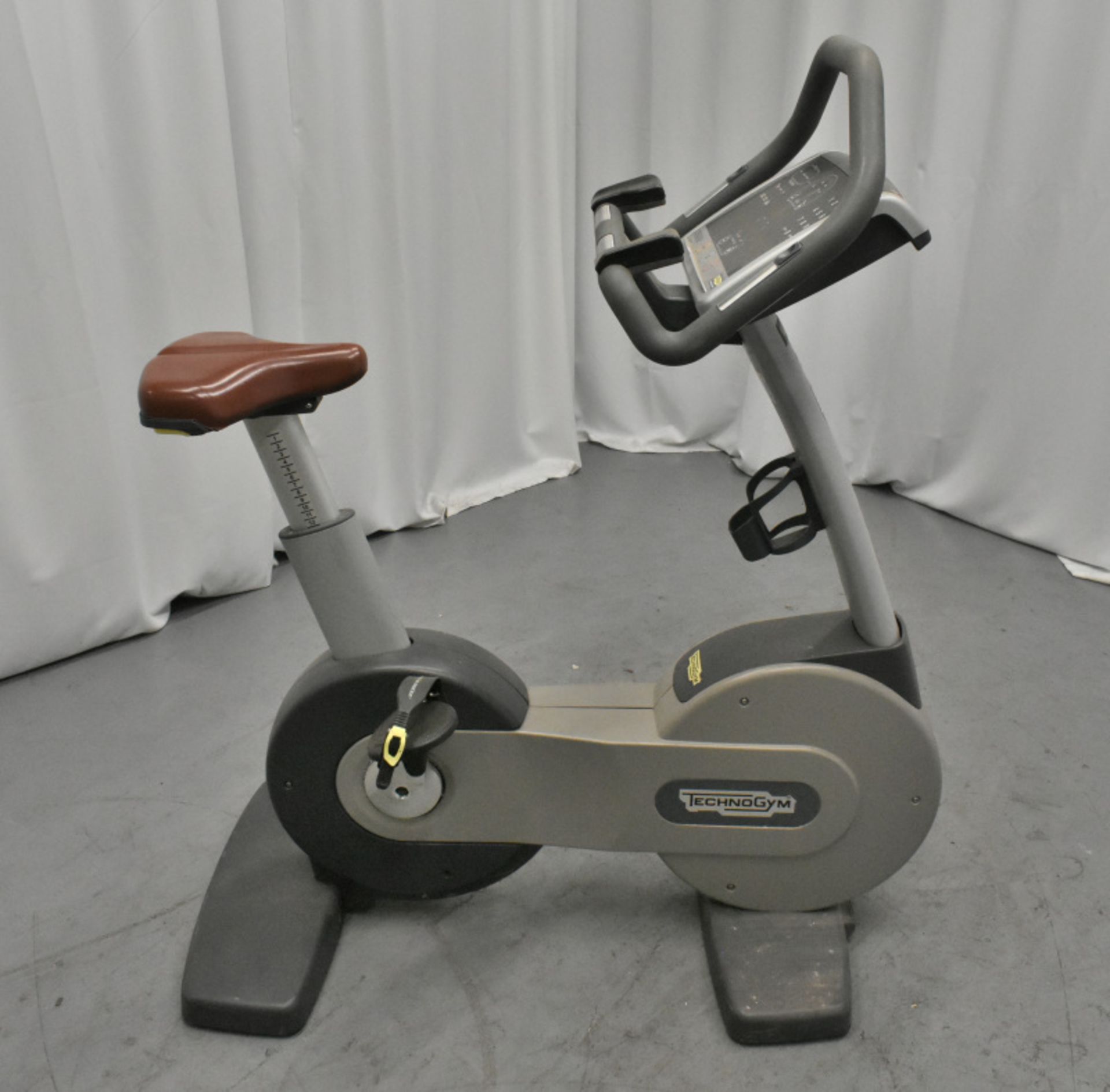 Technogym Exercise Bike - Please check pictures for overall condition - Image 7 of 10