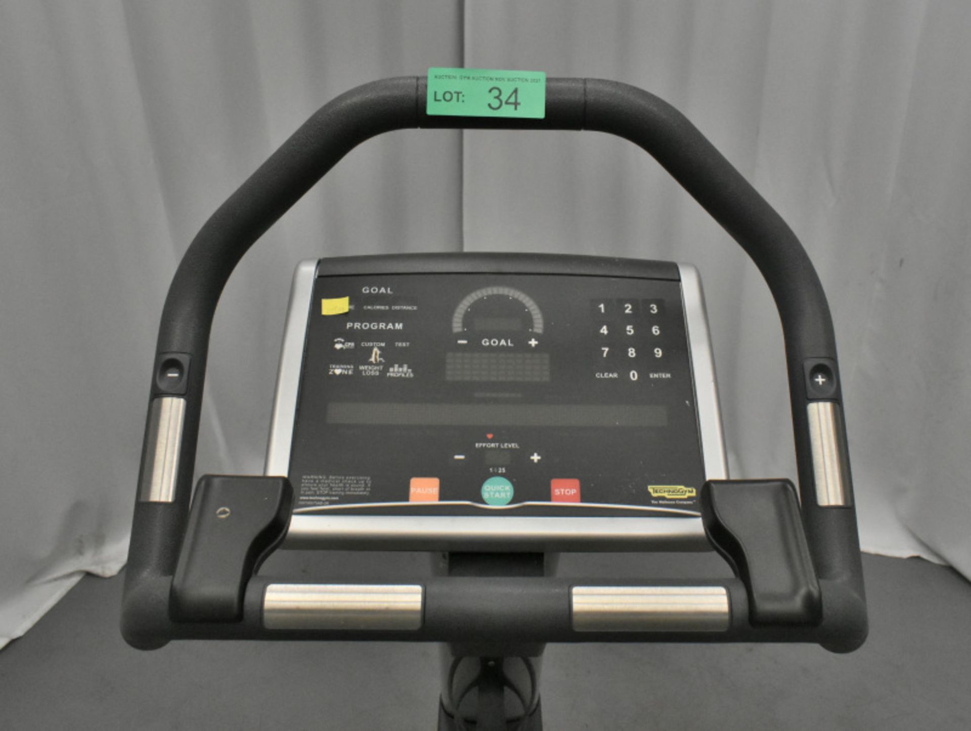 Technogym Exercise Bike - Please check pictures for overall condition - Image 4 of 6