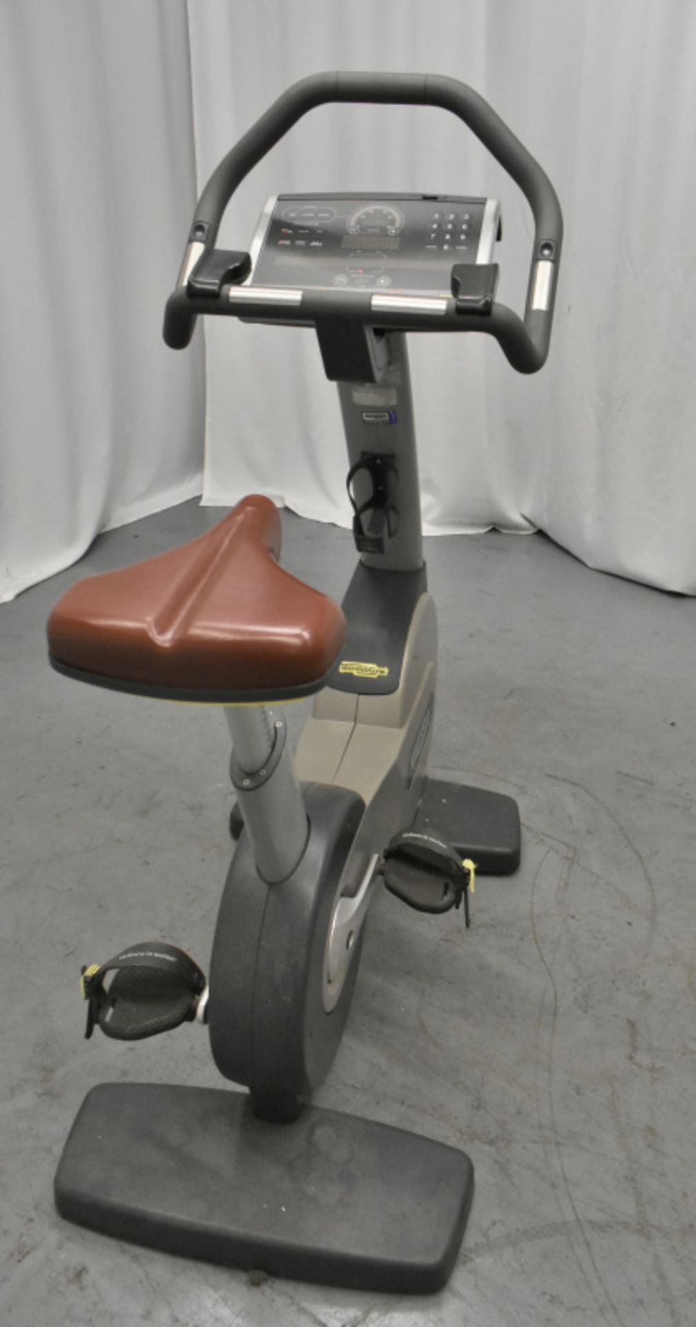 Technogym Exercise Bike - Please check pictures for overall condition - Image 2 of 12