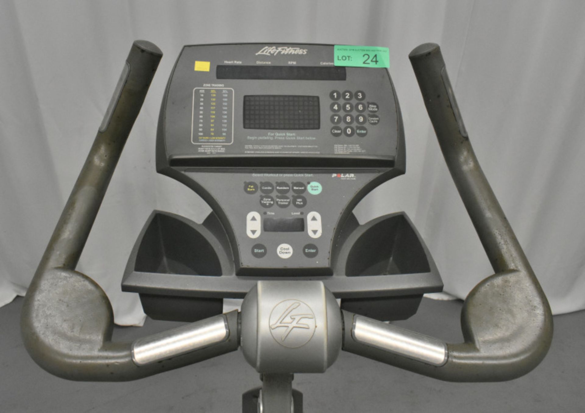 Life Fitness 95ci Exercise Bike - Please check pictures for overall condition - Image 5 of 8