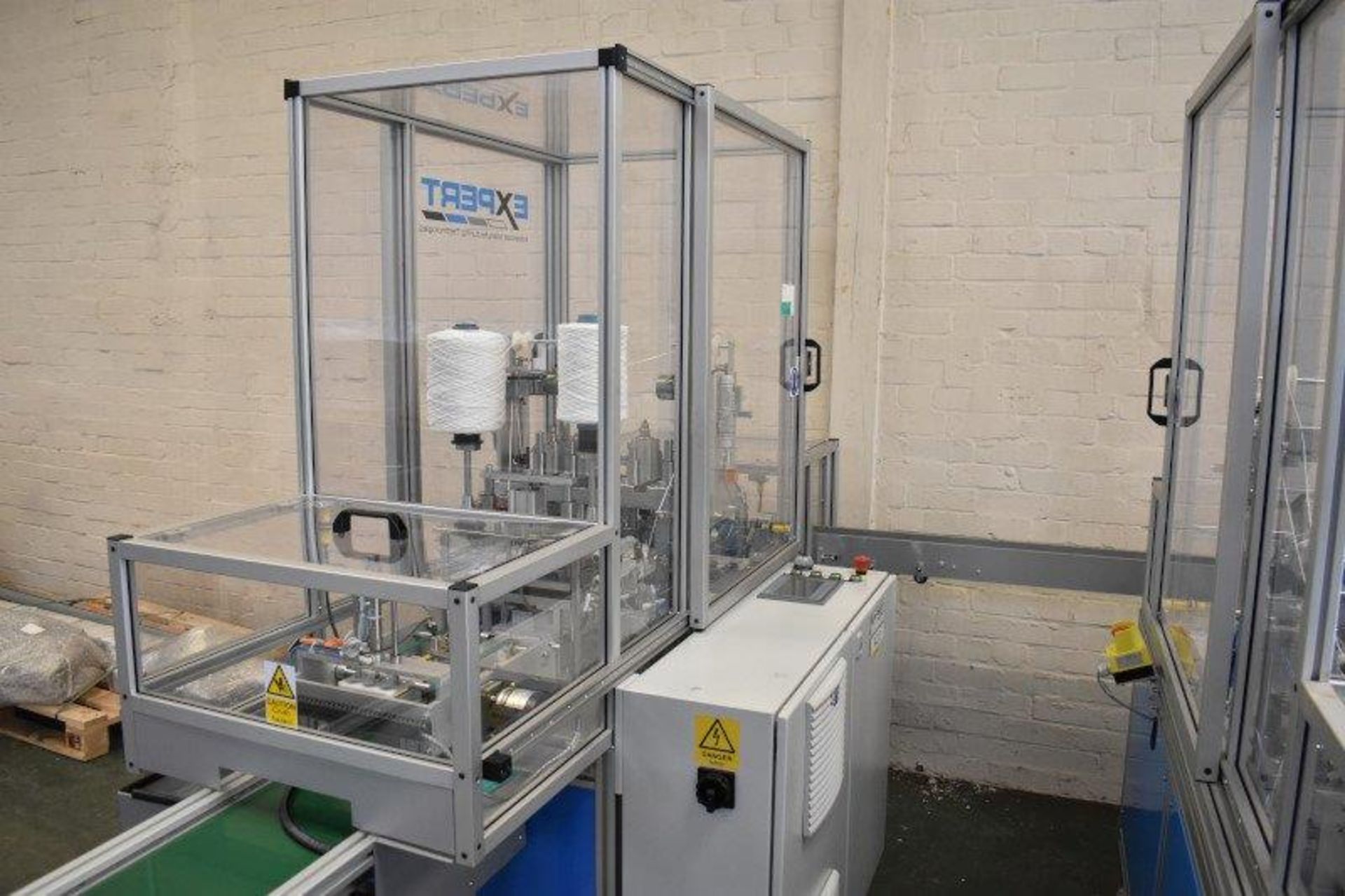 Expert fully automated Mask Making Machine including an Ilapak Smart flow wrapping packaging machine - Image 12 of 28