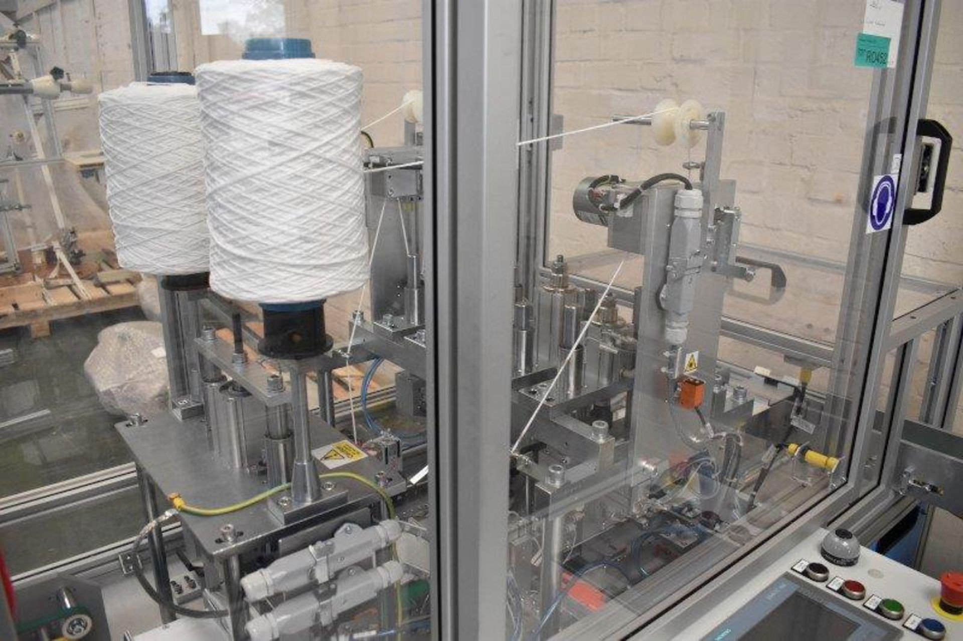Expert fully automated Mask Making Machine including an Ilapak Smart flow wrapping packaging machine - Image 13 of 28
