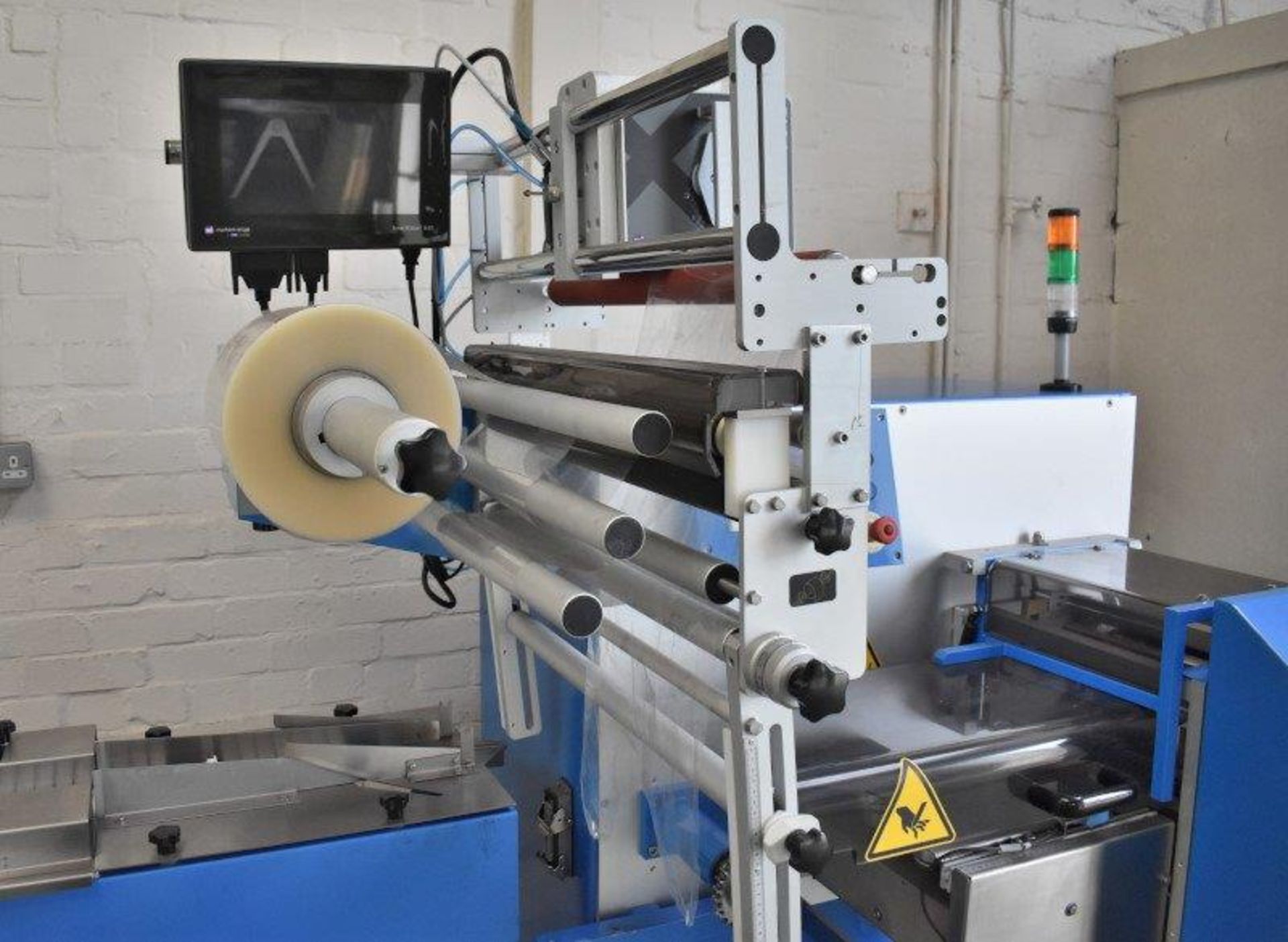 Expert fully automated Mask Making Machine including an Ilapak Smart flow wrapping packaging machine - Image 24 of 28